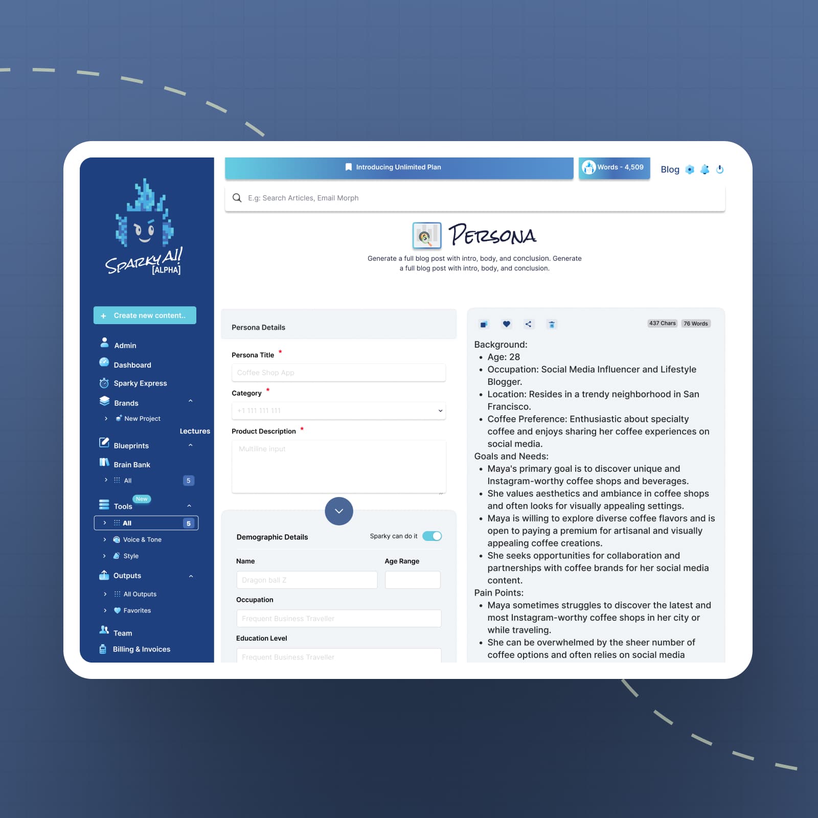 Sparky.AI case study image 2