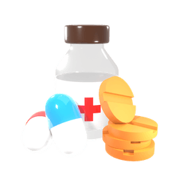 Healthcare industry 3D vector