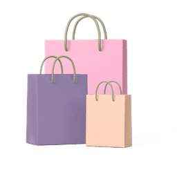 Retail industry 3D vector